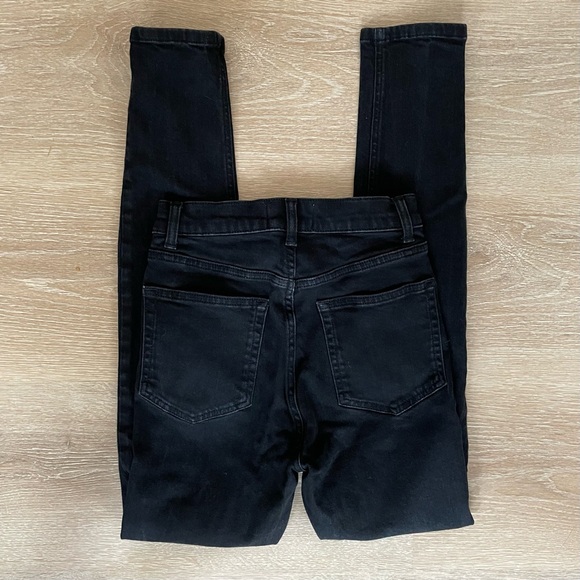 Lot of 2 Pairs Reformation Skinny Jeans Blue and Black size 26 - Picture 10 of 14